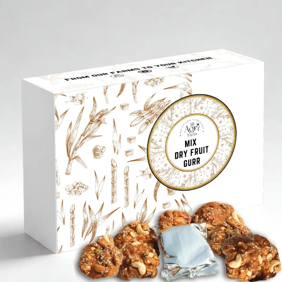 Mix Dry Fruit Gurr | 1KG | Daily Fresh | FREE DELIVERY